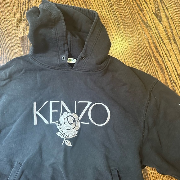 Kenzo black hoodie size small - Picture 3 of 6
